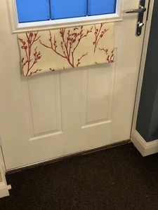 Letterbox draught excluder in Laura Ashley Pussy Willow Cranberry fabric - Picture 1 of 1