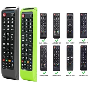 Paquete de 2 fundas de silicona para control remoto Samsung Smart TV BN59-01301A BN59-01199F - Imagen 1 de 15