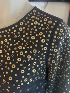 Cynthia Steffe Jeweled Dress (I) Blue Size 4 - Picture 1 of 8
