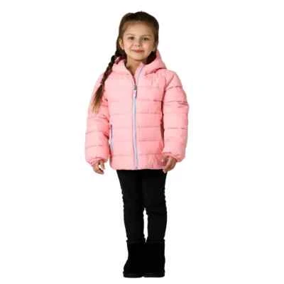 Gerry Kids' Jersey Lined Jacket Hooded Insulated Bubble Jacket B26 - Image 1 of 4