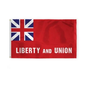 Bandera Taunton Liberty and Union 3x5 Tea Party Hijos de la Libertad Guerra Revolucionaria - Imagen 1 de 1