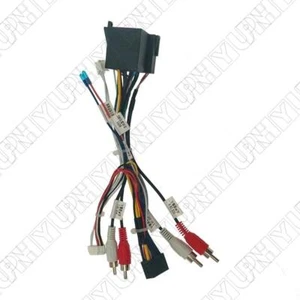 For Fiat Doblo 500L Bravo Doblo 16PIN Stereo Plug Wiring Harness With Canbus Box - Picture 1 of 5