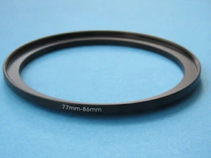 77mm to 86mm Step-Up Ring Camera Filter Adapter Ring 77mm-86mm - Picture 1 of 2