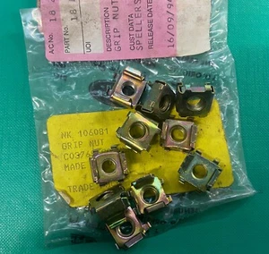 NOS Land Rover Defender 90 110 Seatbox to Sill Spire Nuts x10 NK106081 GENUINE - Picture 1 of 1