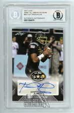 Tua Tagovailoa 2017 Leaf Army All-American Bowl Autograph Card #93 - BAS