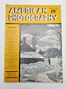 American Photography Magazine December 1941 - Picture 1 of 7