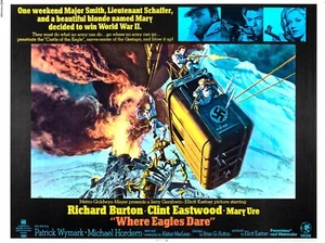 Where Eagles Dare 16" x 12" Photo Repro Film Poster - Picture 1 of 1