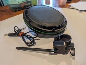 Rock Band Ersatz Ionen Drum Pad mit Halterung grüner Draht - Bild 1 von 4