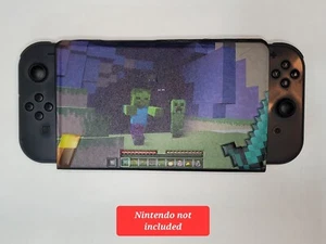 Custodia ibrida Nintendo Switch Minecraft, mai usata, ottime condizioni - Foto 1 di 5