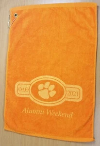 NCAA Clemson Golf Handtuch Phi Delta Theta Alumni Weekend 2021 Pro Handtücher - Bild 1 von 7