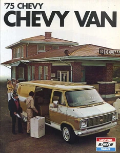 Chevrolet Chevy Van 1975 Dealer Brochure - Picture 1 of 2