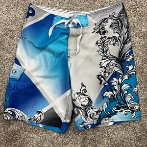 Ocean Pacific shorts mens 34 swinging BOARD graphic punk rock skater y2k vintage - Picture 1 of 11
