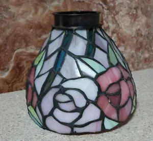 Tiffany Style Stained Glass Hanging Pendant Light Shade - Picture 1 of 8