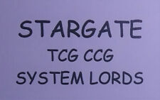 STARGATE SYSTEM LORDS TCG CCG  Barber, SG-5 Lieutenant 028