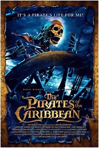 2003 Pirates of the Caribbean Teaser Movie Poster Alternate - Picture 1 of 6