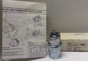 Thomas & Betts Russellstoll,8713,Male Plug MDGT Ever-Lok 8R9 F113028 - Picture 1 of 5