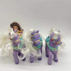 Mattel Disney My First Princess Belle Rose Petal Pony W Princess Lot Extra Pony - Picture 1 of 7