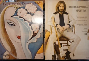 Eric Clapton 'Guitar' & 'Layla' Songbooks- Words & Music For Guitar, Bass &Piano - Picture 1 of 3
