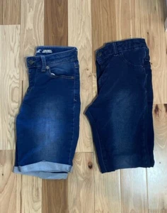 Girls Jeggings And Shorts Size L 10-12 - Picture 1 of 7
