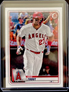 2020 Bowman Mike Trout #1 Los Angeles Angels - Free Shipping
