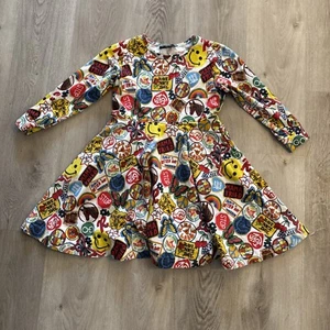 Vestido Rock Your Kid Talla 12 Parches Planchado - Imagen 1 de 12