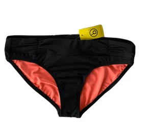 Women’s Black Full Bikini Swim Bottom XL New Swimwear - Picture 1 of 6