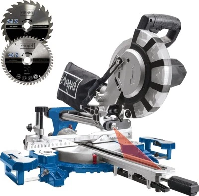 SCHEPPACH HM216SPX Kapp- und Gehrungssäge mit Zugfunktion Kappzugsäge 2000 W  - Bild 1 von 4