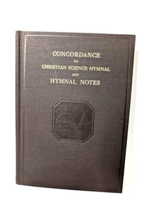 KONKORDANZ ZUR CHRISTLICHEN WISSENSCHAFT Gesangbuch & Notizen (Ausgabe 1961) HC Kirche Kuppel - Bild 1 von 15