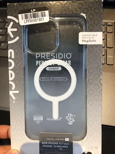 Speck Apple iPhone 13 Pro Max/iPhone 12 Pro Max Presidio Perfect Clear Case - Picture 1 of 2