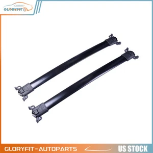 For 2010-2017 Chevrolet Equinox/ GMC Terrain Roof Rack Cross Bars Black Crossbar - Bild 1 von 13