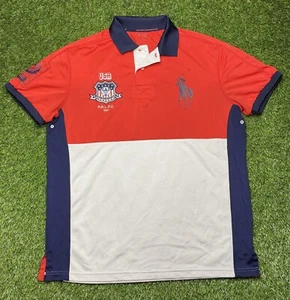 Polo Ralph Lauren Football Club USA Performance Polo Shirt PRLFC Men’s Size L - Picture 1 of 10