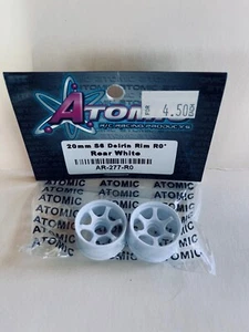 ATOMIC AR-277-R0 20mm S6 Delrin Rim R0 * Rear white - Picture 1 of 2