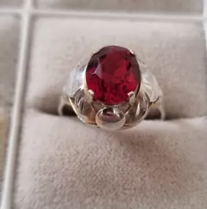 ArT dEkO Ring Silber 800er 56/57 - Bild 1 von 5