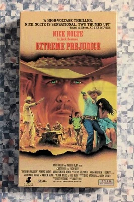 Extreme Prejudice (1987 VHS) 80s Avid Walter Hill John Milius Nick Nolte Western Foto 1 de 4