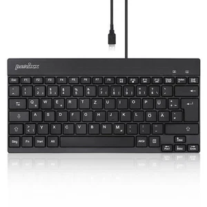 Perixx PERIBOARD-426, DE, kabelgebunden, USB Mini Tastatur mit flachen Tasten - Bild 1 von 2