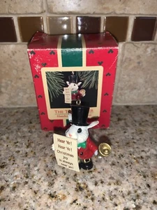 Hallmark Ornament - The Town Crier 1988 con caja # 0535 - Imagen 1 de 11