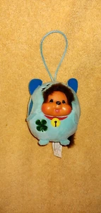 Llavero de felpa McDonalds Sekiguchi Monchhichi 2016 raro diseño trébol - Imagen 1 de 2