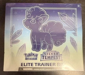 Pokemon Juego de Cartas Coleccionables Espada y Escudo Plata Tempestad Elite Entrenador Caja ETB NUEVO SELLADO - Imagen 1 de 1