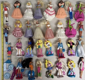 Set (31) Vintage Mattel McDonalds Happy Meal Barbie Puppe Polly Pocket Größe 90er - Bild 1 von 12