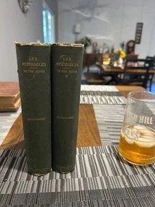 Les Miserables Victor Hugo Volume 1 and 2 Crowell Publishing 1887 - Picture 1 of 7