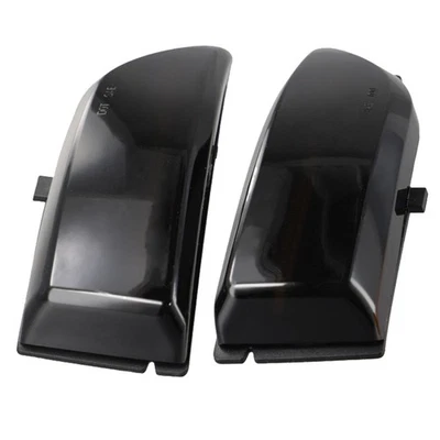 Dynamic Turn Signal Lights LED Plastic+LED Side Mirror Light Smoked Black - Image 1 of 4