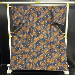 Kimono Japonés 9126 Single Pongee Buen Estado - Imagen 1 de 11