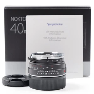 Voigtlander NOKTON Classic 40 mm F/1,4 SC VM para montaje Leica M [sin... - Imagen 1 de 12