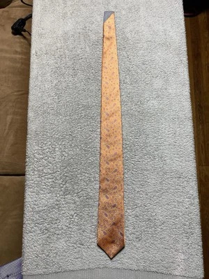 Corbata de seda naranja SAMUELSOHN para hombre hecha en Italia Foto 1 de 4