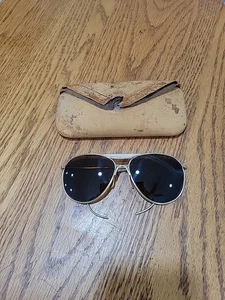 Vintage American FUL VUE 1/10 A0 12K Gold Filled Aviator Optical Eyeglasses HVY - Picture 1 of 19