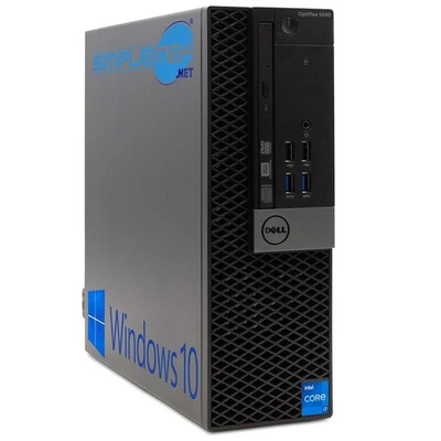 Dell 5040 SFF WIN10 i7 Desktop Computer 8GB 240GB SSD M.2 Office Business - Image 1 of 4