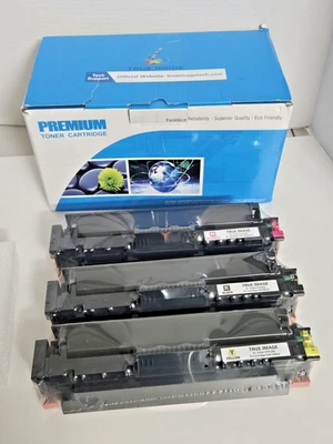 Juego de tóner True Image 410A CF410A CF412A CF413A negro amarillo magenta - sellado Foto 1 de 4