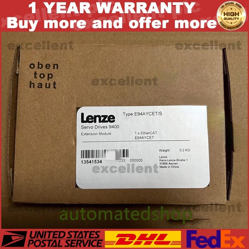 Brand New E94AYCET/S Lenze Communication Module Fast delivery- - Image 1 of 1