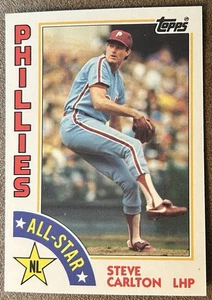 1984 Topps Collector's Edition (Tiffany) #395 Steve Carlton Phillies - Bild 1 von 2