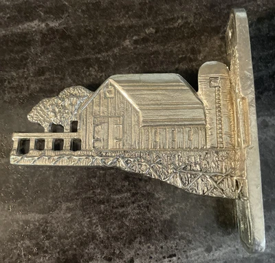 Llavero de metal para montaje en pared de granero decoración de granja de campo de colección Foto 1 de 4